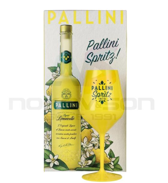 ликьор Pallini Limoncello With Glass