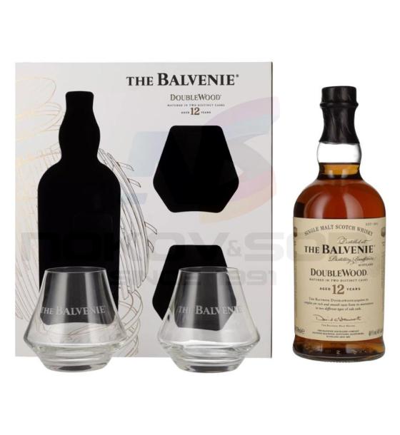 уиски The Balvenie Double Wood Gift Box With Cups