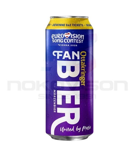 бира Ottakringer FanBier EuroVision 2026 500 ml