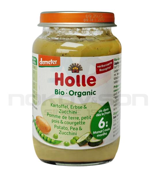 био пюре Holle Organic Potato Pea & Zucchini