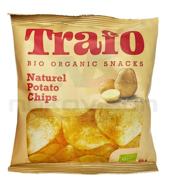 био чипс Trafo Bio Organic Naturel Potato Chips