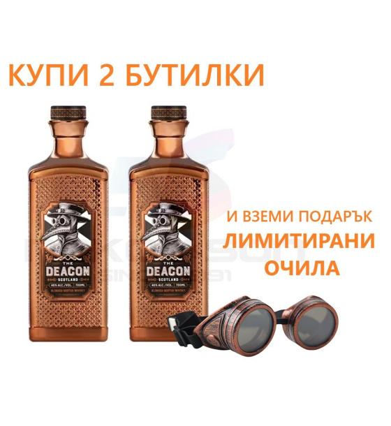 уиски The Deacon Blended Scotch Whisky Gift Box with LIMITED EDITION GOGLESS
