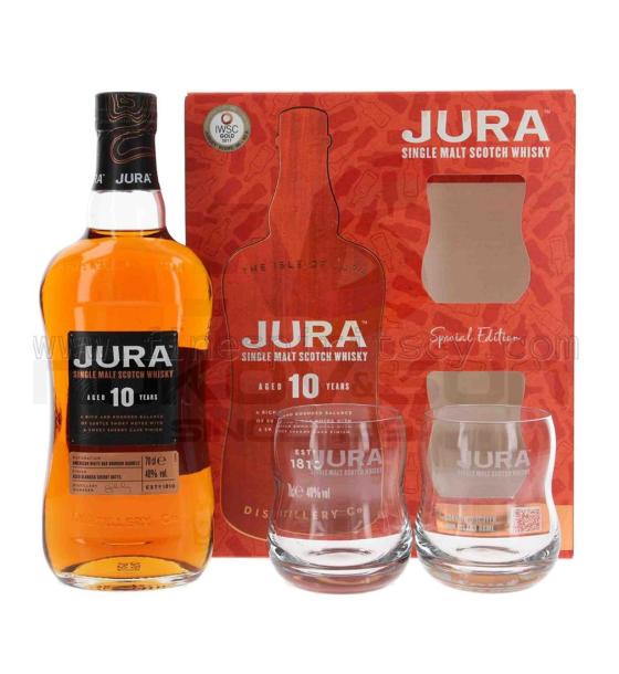 уиски Jura Single Malt Gift Box With 2 Cups