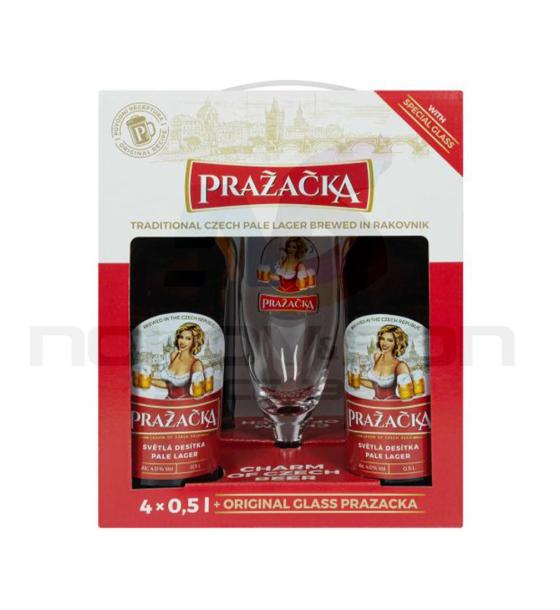 бира Prazacka 4 x 500 ml
