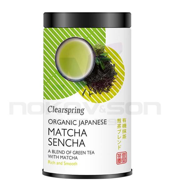 био чай Clearspring Matcha & Sencha Blend of green tea with matcha