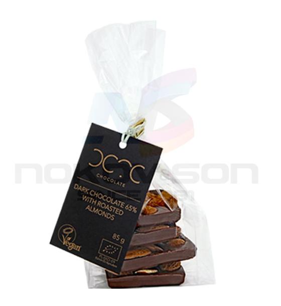 био шоколад Octo Chocolate Dark Chocolate 65% with Roasted Almonds