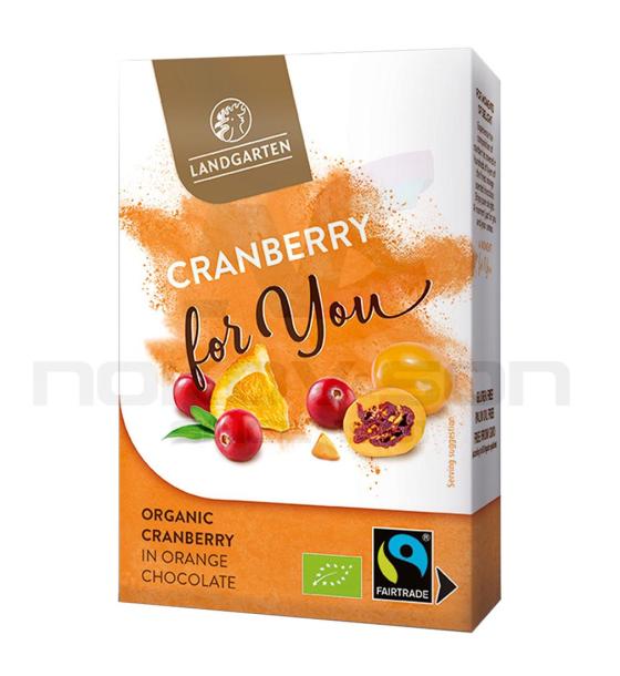 десерт Landg Organic Cranberry in Orange Chocolate