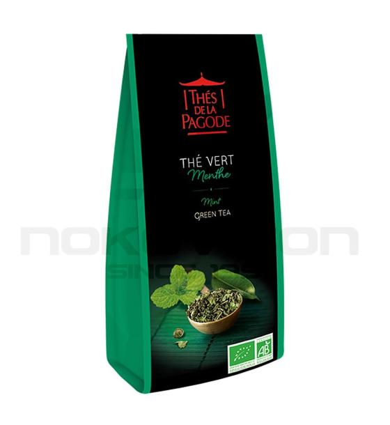 био чай THES DE LA PAGODE The Vert Menthe