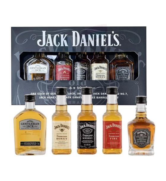 уиски Jack Daniel's Gentlemen Jack & Fire & Old 7 & Honey & Single Barrel Select