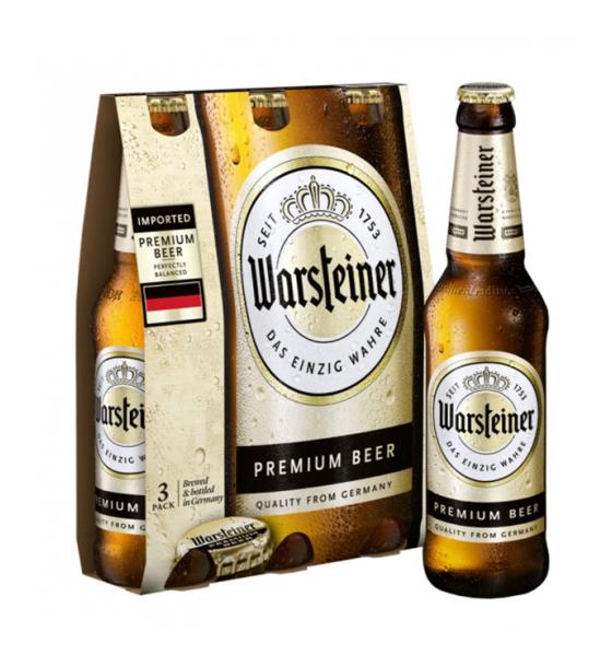 бира Warsteiner Premium Beer 3 Pack Gift Box