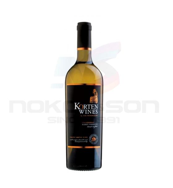 бяло вино Korten Wines Chardonnay Barrel Fermented