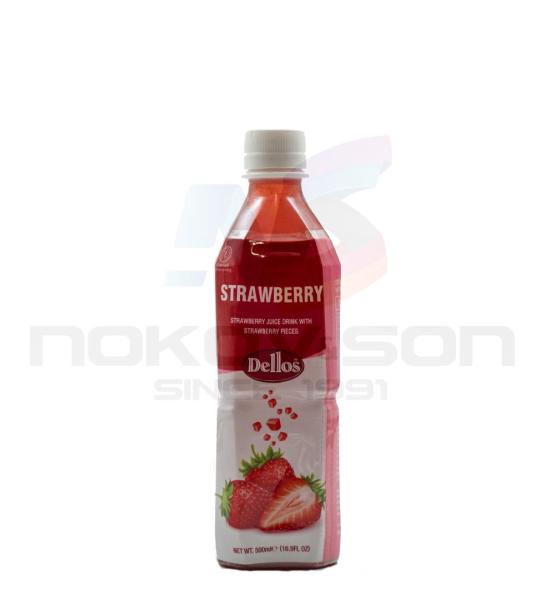 плодова напитка Dellos Strawberry With Strawberry Pieces