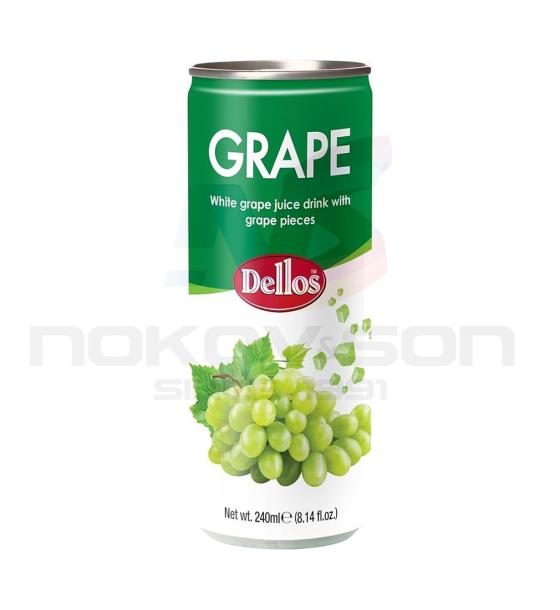 негазирана безалкохолна напитка Dellos White Grape