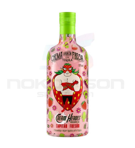ликьор текила Crema Sabor Fresa Cream Heroes