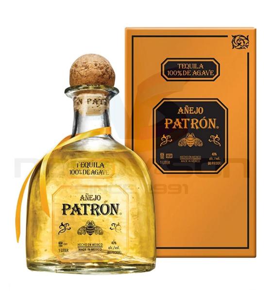 текила Patron Anejo 1000 ml