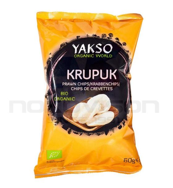 био чипс Yakso Bio Organic Prawn Chips Krupuk