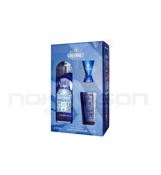 джин Greenall's Blueberry Gift Box With Cup and Gauge