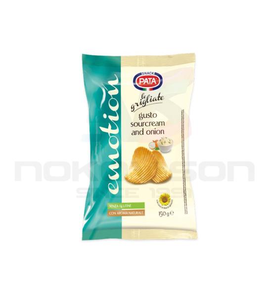 класически картофен чипс Snack Pata Emotion Gusto Sourcream and Onion