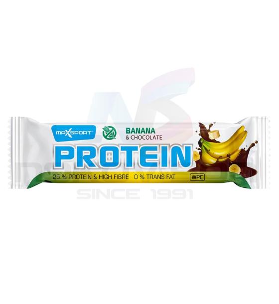 протеиново барче Maxsport Protein Banana & Chocolate