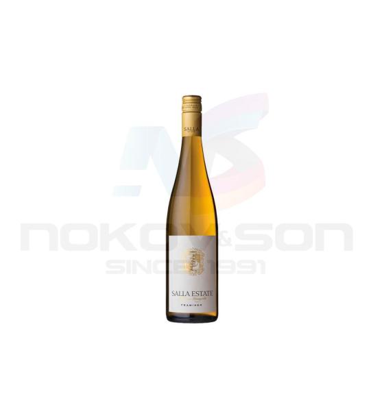 бяло сухо вино Salla Estate Traminer Blaskovo Vineyards