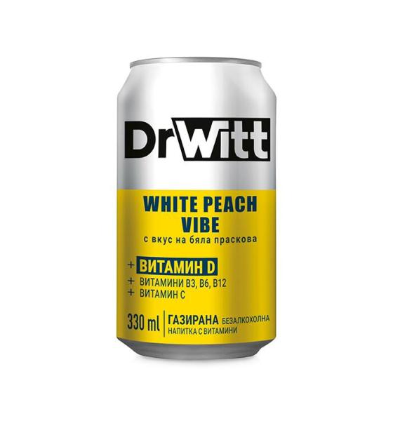 газирана безалкохолна напитка DrWitt Vibe White Peach