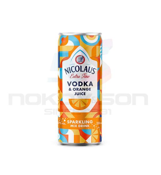 алкохолен коктейл Nicolaus Vodka & Портокалов сок 250 ml