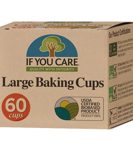 форми за големи мъфини If You Care Large Baking Cups