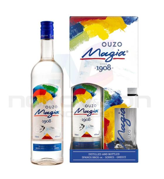 узо Magia 1908 Gift Box With Cup 700 ml