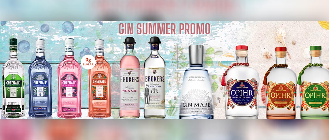 Summer gin promotion