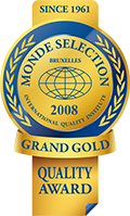 Monde Selection 2008 GRAND GOLD