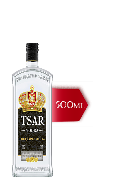 Водка Царь 500мл
